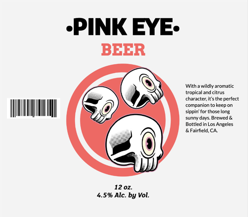 Beer Label Design for Pale Ale Brews